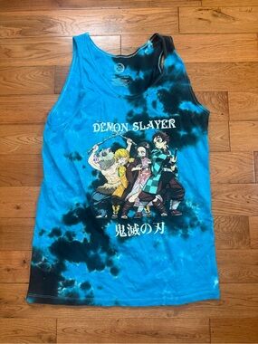 Demon Slayer Tie-Dye Tank Top